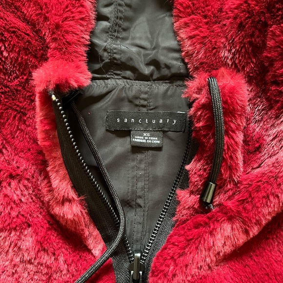 Sanctuary - Faux Fur Jacket - XS - Picture 10 of 13